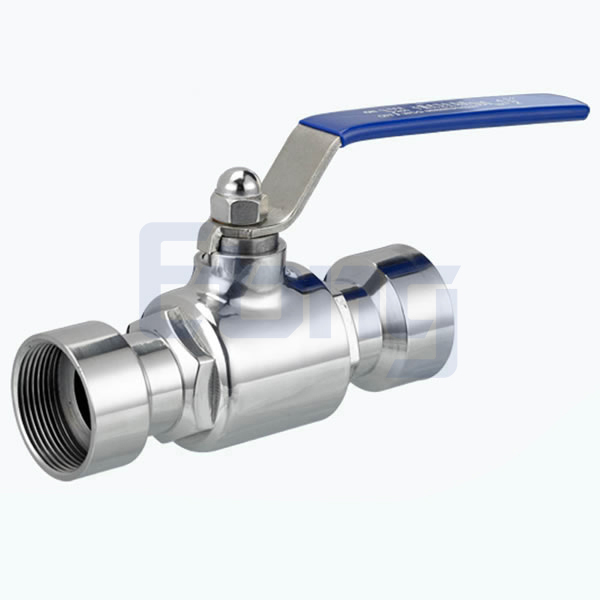 Stainless-Steel-Hygienic-Female-Threading-Straight-Way-Ball-Valve