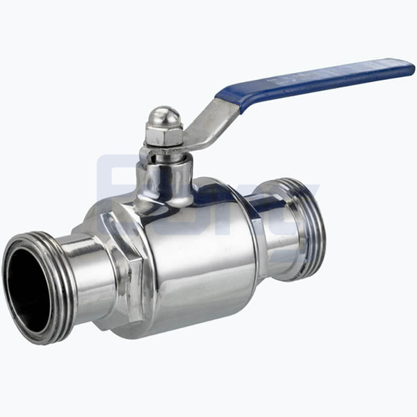 Stainless-Steel-Sanitary-grade-2-way-male-threaded-ball-valve