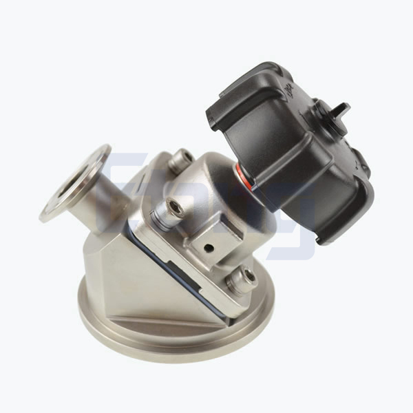 Stainless steel food processing clamp manual tank bottom diaphragm valve