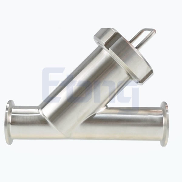 stainless-steel-sanitary-clamped-Y-type-filter