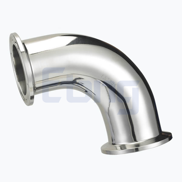 Stainless steel sanitary 2CMP-90D clover elbow